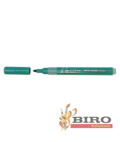 Marker Glitter 24 culori, cutie plastic, ML50-22